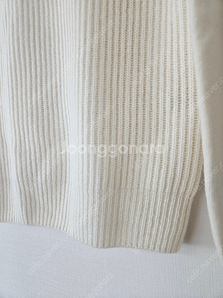 더 캐시미어 모크넥 캐시미어100 니트탑 55--3