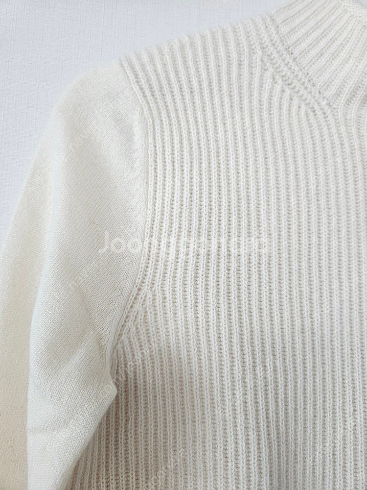 더 캐시미어 모크넥 캐시미어100 니트탑 55--4