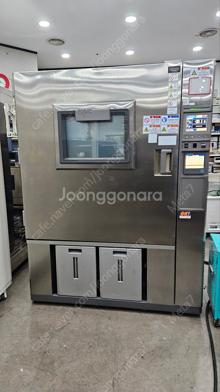 ESPEC PL-4KPH 온습도 챔버 중고 판매 (-4...--0