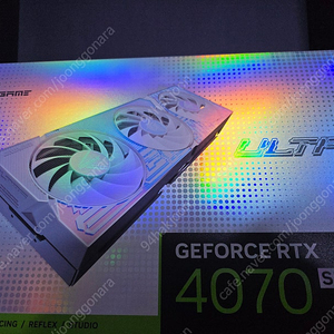 COLORFUL iGame 지포스 RTX 4070 SUPER ULTRA OC D6X 12GB White