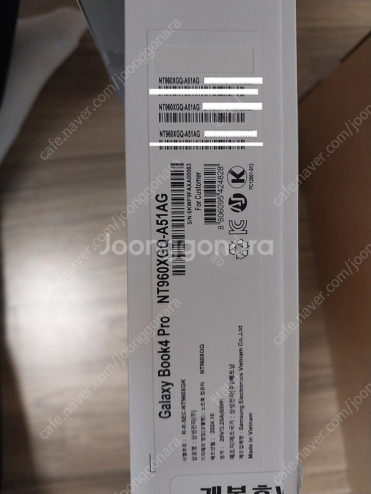 삼성전자 갤럭시북4 프로 NT960XGQ-A51A 인텔...--2