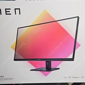 택비포함)HP OMEN 27qs 240Hz 게이밍 모니터 미개봉 새제품 팝니다. as 3년