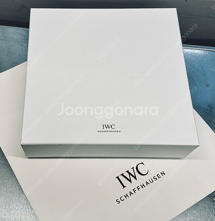 IWC 가죽 발렛 트레이 신품--3