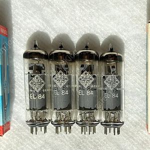 Telefunken 텔레푼켄 EL84/6BQ5 <> NOS NIB 메치콰드 판매