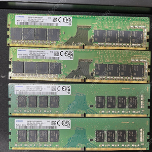 삼성 램 DDR4 16G 4개 판매합니다