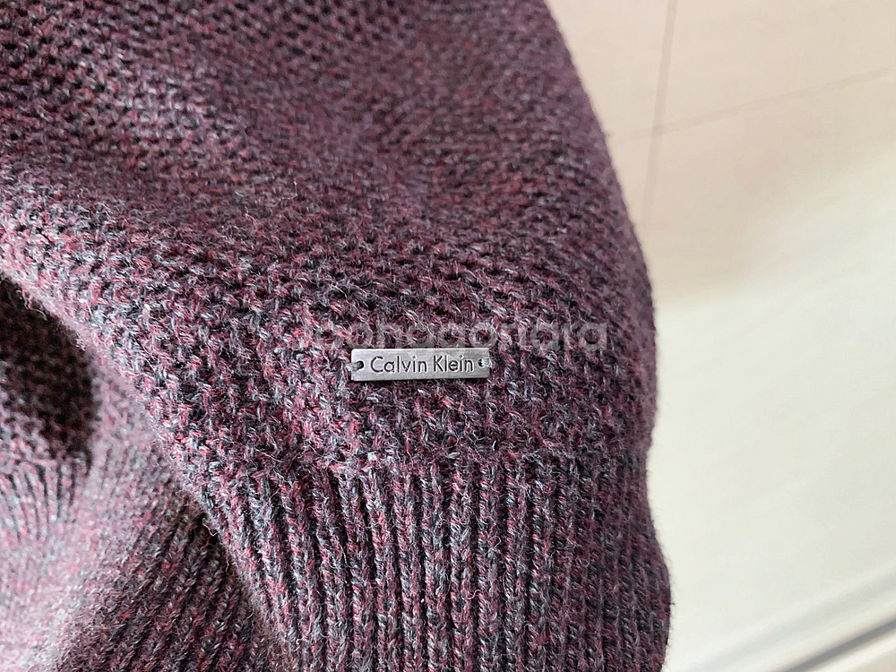 ck, 캘빈클라인 / 니트 반집업, 남성 니트 / M(105) / 4만원--5