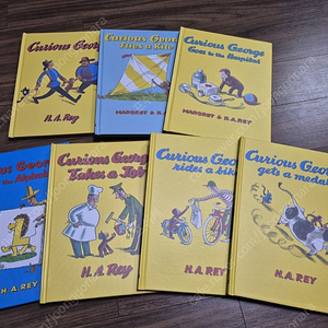 잠수네추천픽쳐북 Curious George 호기심많은조지 픽쳐북 양장본7권세트