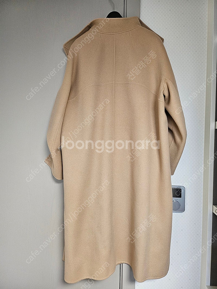 타임 캐시미어 블렌드 핸드메이드 코트--9