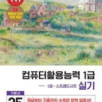 [완전 새책]2025 이기적 컴활1급 실기기본서