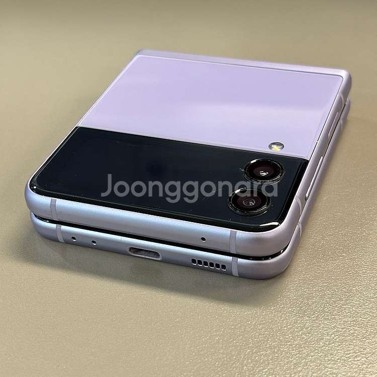 (자급제)갤럭시Z플립3 퍼플색상 256용량 가성비 꿀매...--5