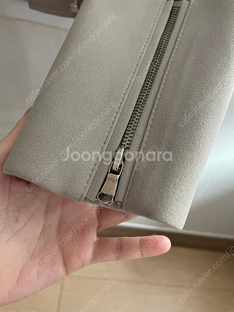 한스스타일 스웨이드 라이더 자켓--5