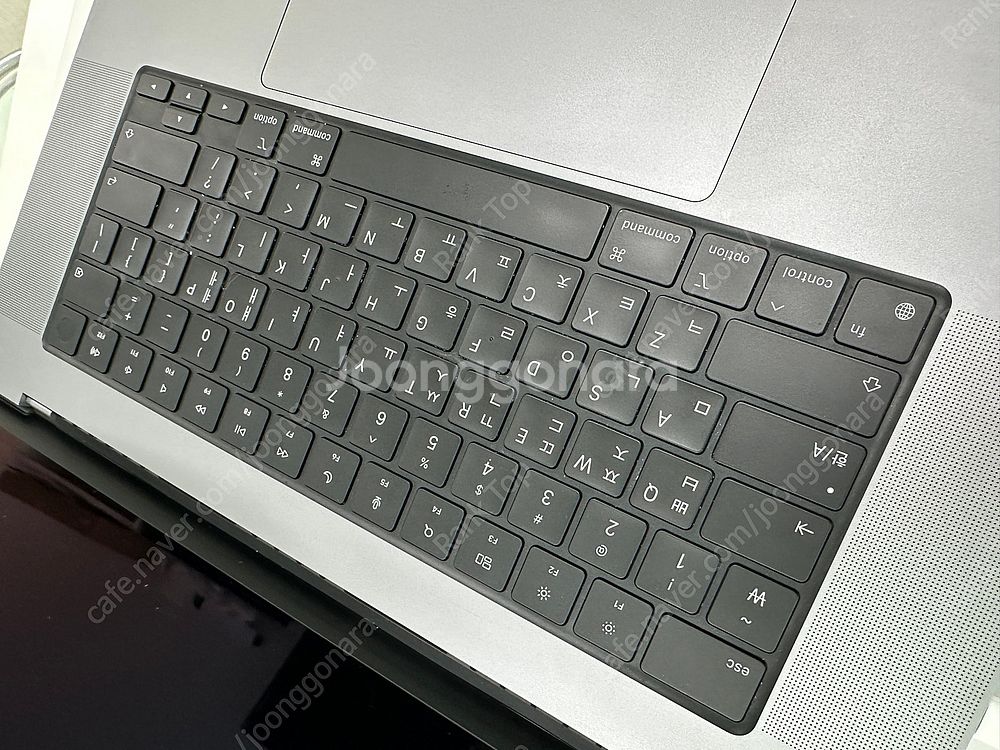 맥북프로 16인치 배터리 상태 97% m1pro 스그 ...--9