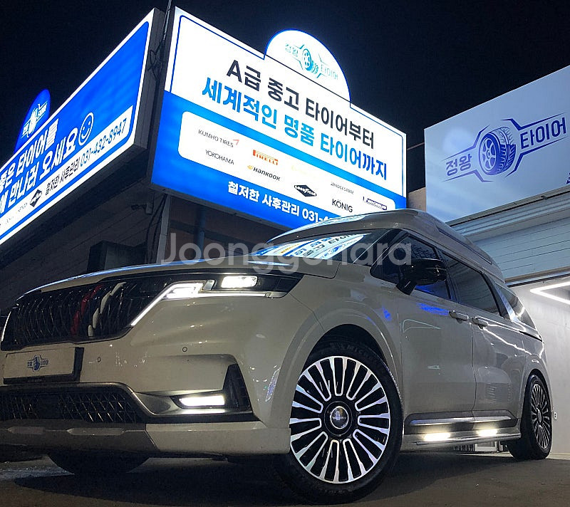 ST 만소리 20인치 현대 , 기아 전용 신품 휠 (스피닝캡) 싼타페MX5 카니발KA4 더뉴쏘렌토--0