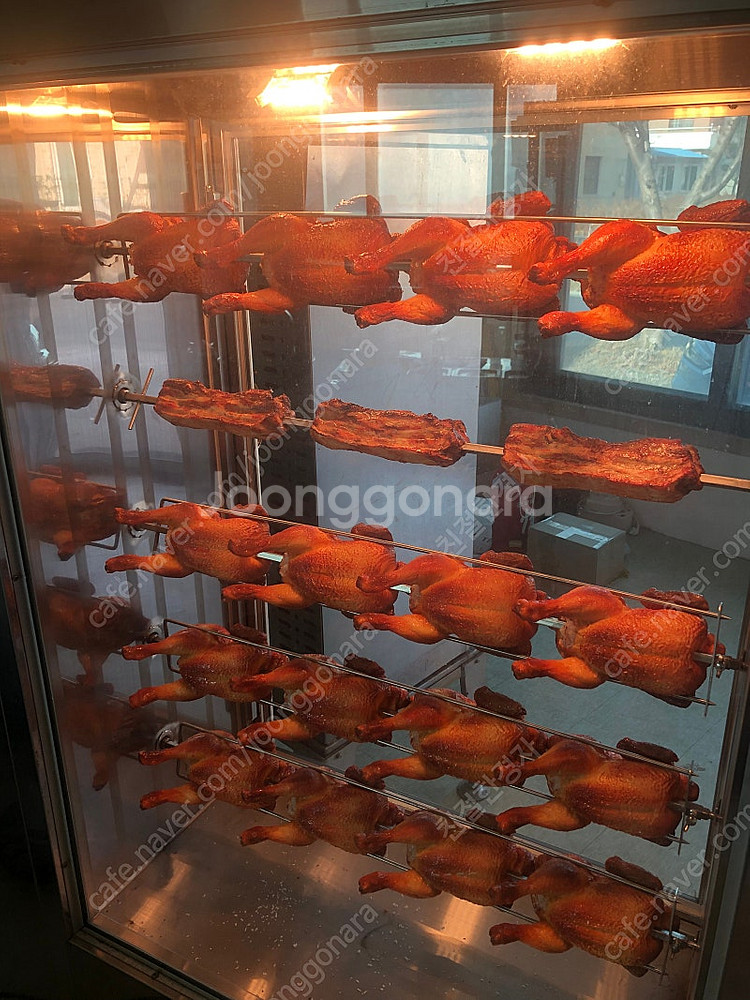 전기구이 통닭 모형 바베큐모형 팝니다.--0
