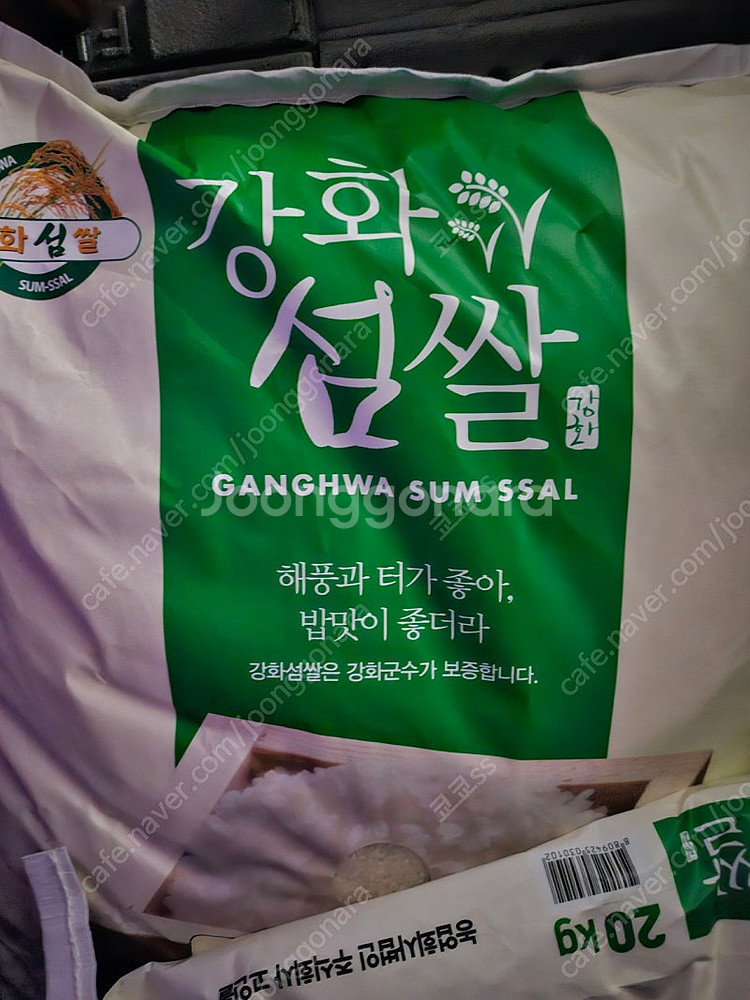 강화섬쌀 20키로 판매합니다--1