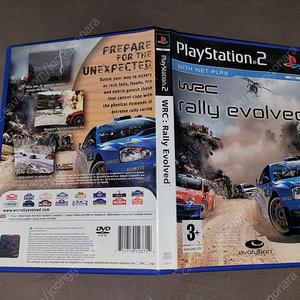 ps2 플스2 WRC 5 랠리 이볼브 영국판 (매뉴얼x)