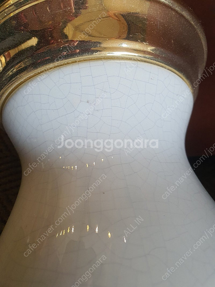 미대사관 포세린 스탠드 /테이블 램프 조명 앤틱조명--5