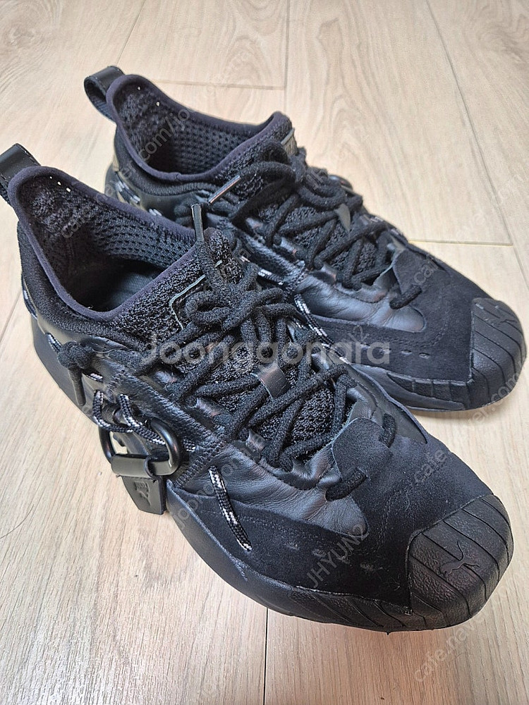 준지×푸마 플렉서스 블랙 운동화 (270)--0