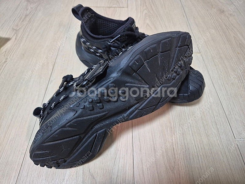 준지×푸마 플렉서스 블랙 운동화 (270)--2