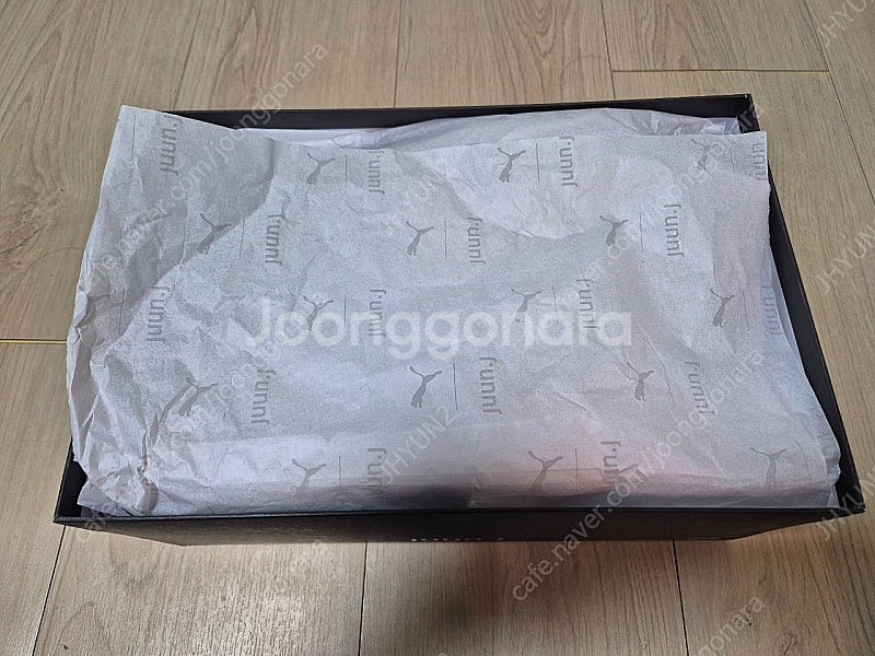 준지×푸마 플렉서스 블랙 운동화 (270)--4