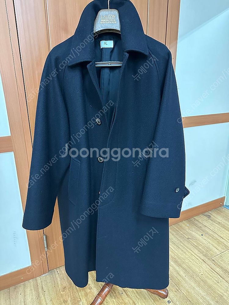 헤릴 네이비 발마칸 코트 2사이즈 판매합니다.--0