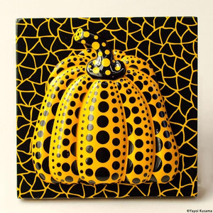 쿠사마 야요이 정품 <호박 펌킨 입체 마그넷> Kusama Yayoi Pumpkin magnet