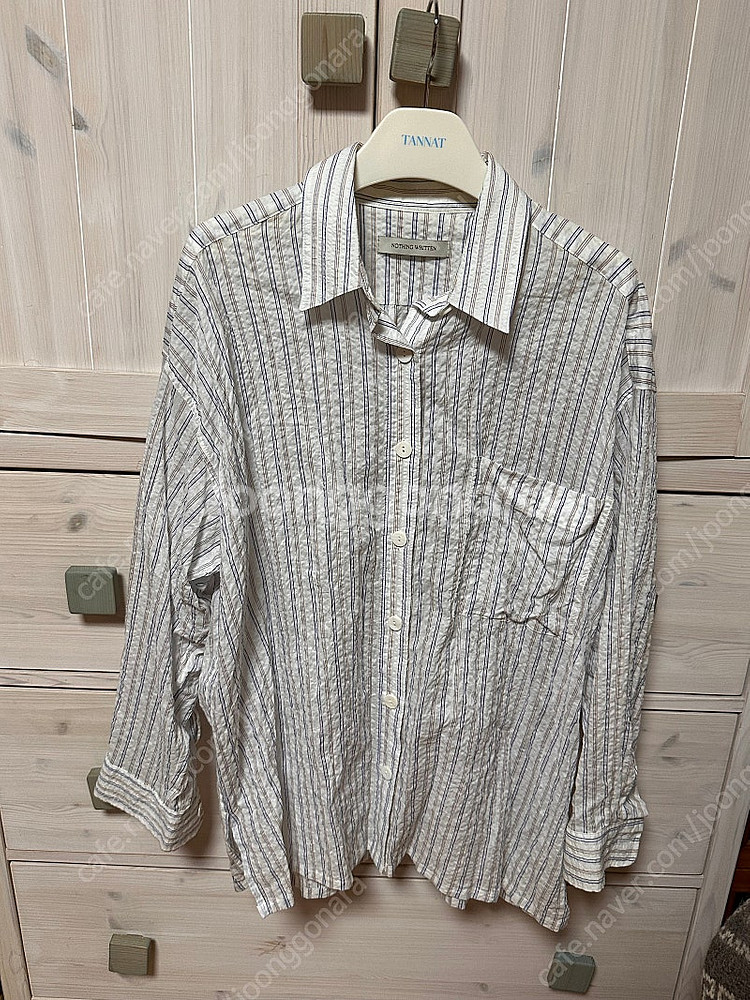 낫띵리튼 시어서커 셔츠 Pieve oversized s...--2