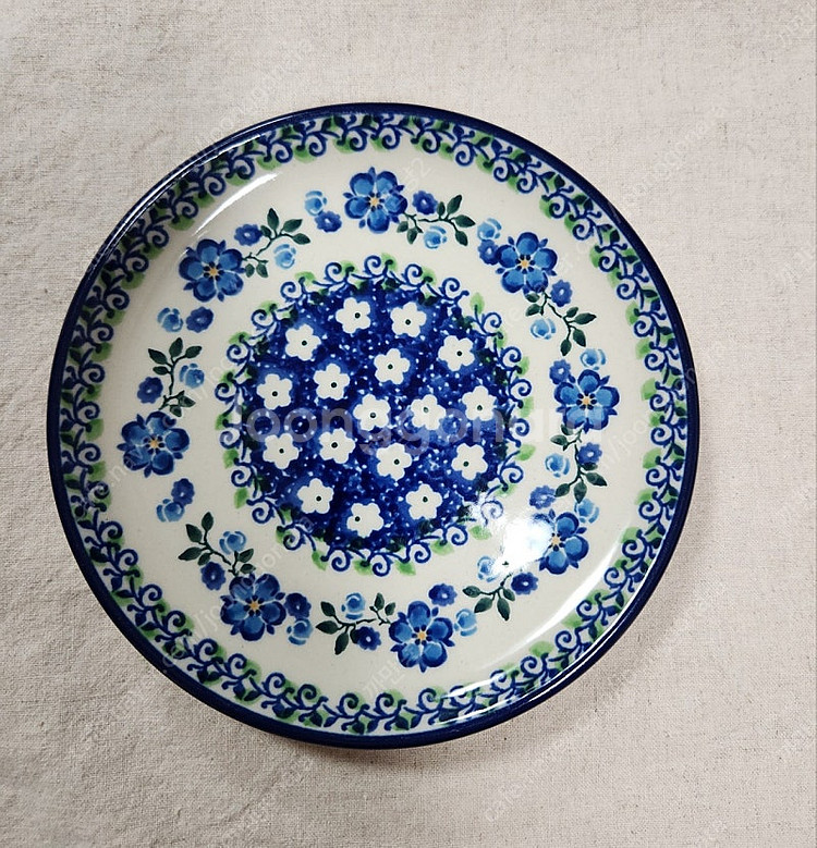 [미사용] 폴란드 아티스티나 원형 접시 2p(16cm) 일괄 판매합니다.--1