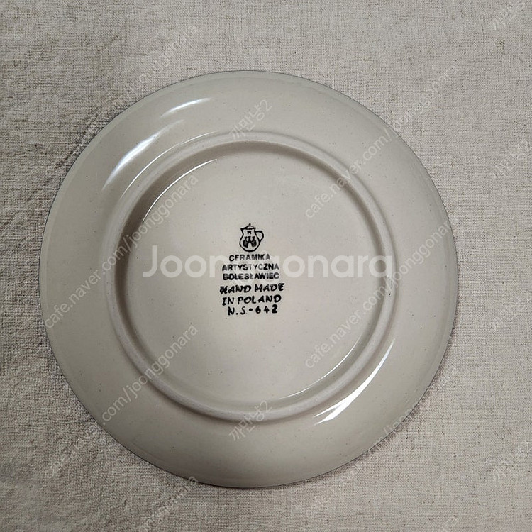 [미사용] 폴란드 아티스티나 원형 접시 2p(16cm) 일괄 판매합니다.--2