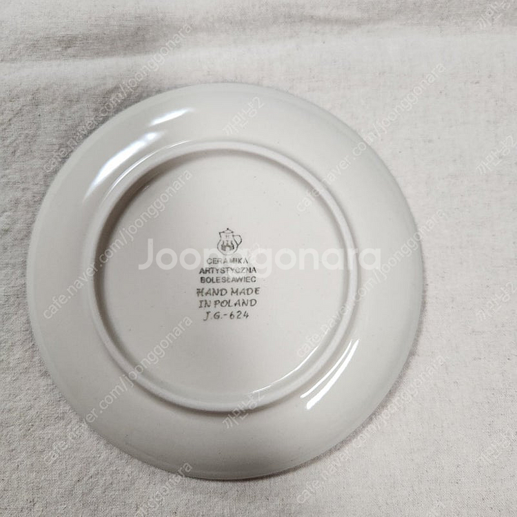 [미사용] 폴란드 아티스티나 원형 접시 2p(16cm) 일괄 판매합니다.--4