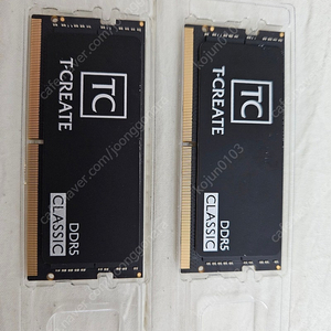 팀그룹 DDR5 32G (16Gx2) 5600Mhz 노트북램