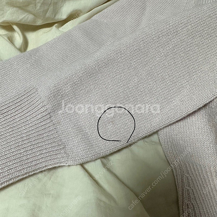 sie 시에 아치 버튼 디테일 니트 핑크--2