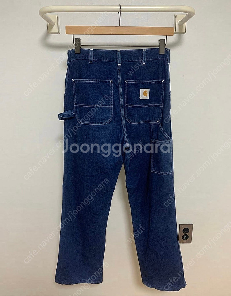 칼하트 카펜터 워크팬츠 진청 32--1