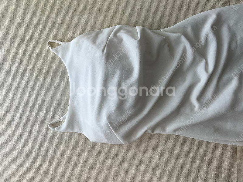 고급스럽게 섹시한 언밸런스 화이트나시 원피스~--1