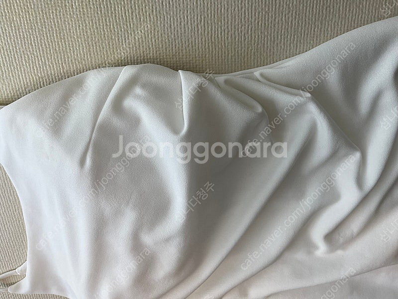 고급스럽게 섹시한 언밸런스 화이트나시 원피스~--2
