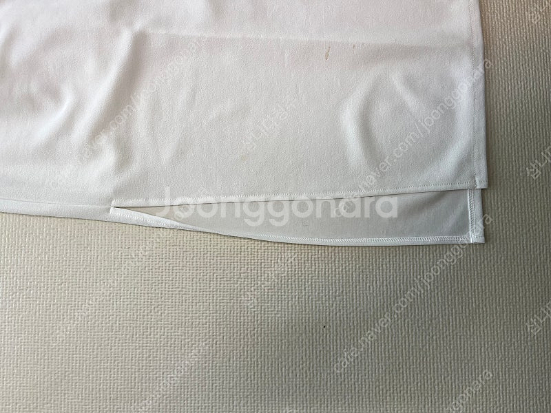 고급스럽게 섹시한 언밸런스 화이트나시 원피스~--3