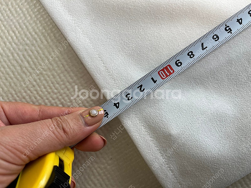 고급스럽게 섹시한 언밸런스 화이트나시 원피스~--5