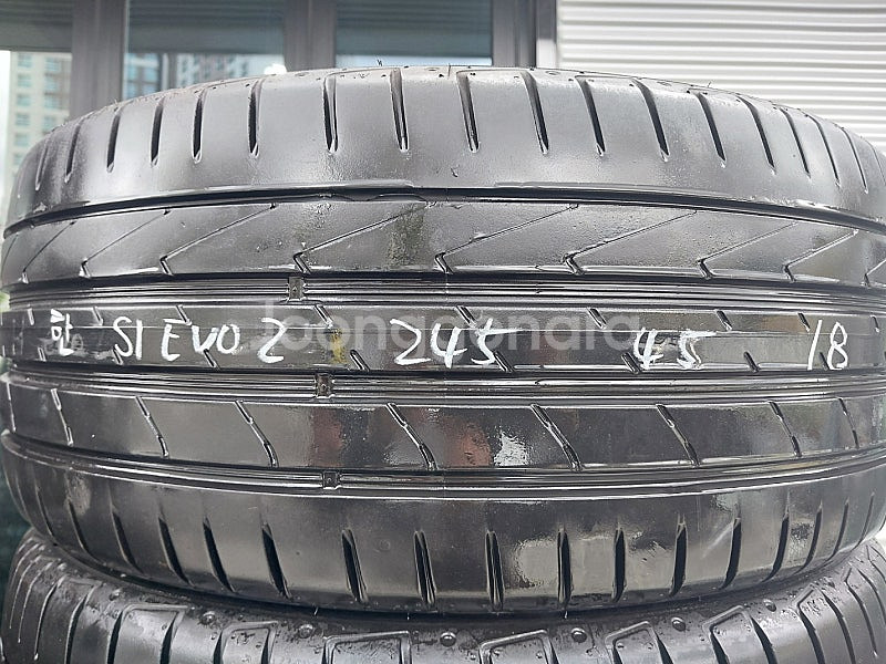 매일택배발송 [전화문의] 5058.7999 한국 S1 EVO2 245 45 18 80%이상 장착무료--2