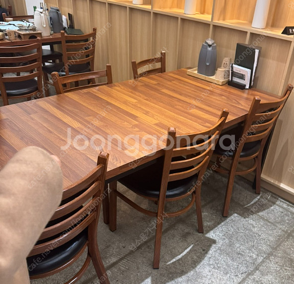 업소용 식탁 의자 테이블 함바 구내식당 한식 마라탕 디저트--0