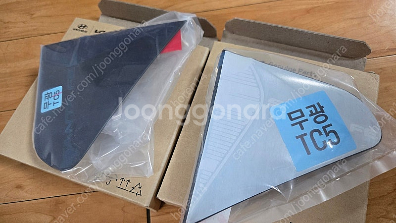 싼타페 MX5 블랙잉크 부품 가니쉬 펜더 어퍼 좌/우 ...--0