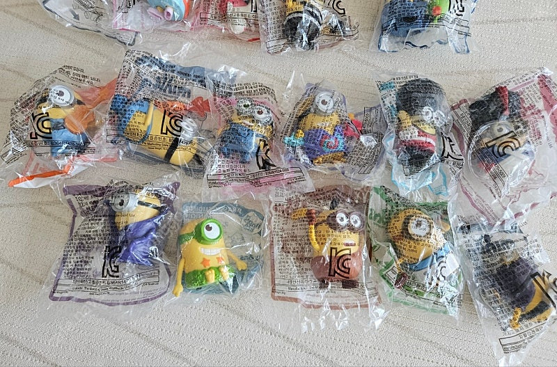 미니언즈 맥도날드 해피밀 21종 미개봉 택포--2