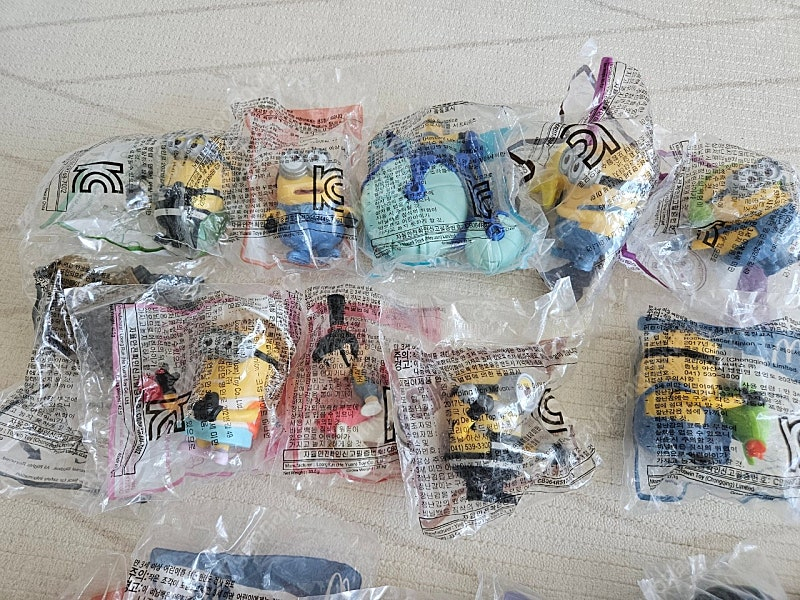 미니언즈 맥도날드 해피밀 21종 미개봉 택포--3