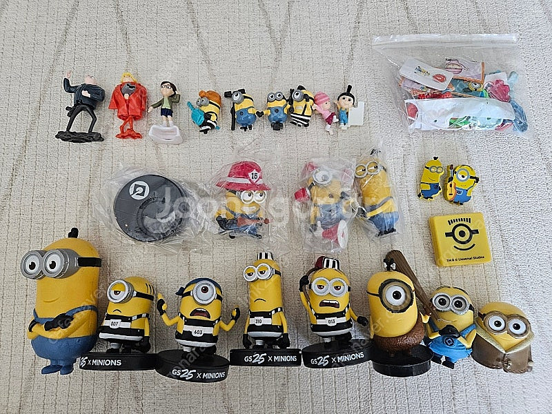 미니언즈 GS스탬프 세트, 킨더조이 등 일괄--0
