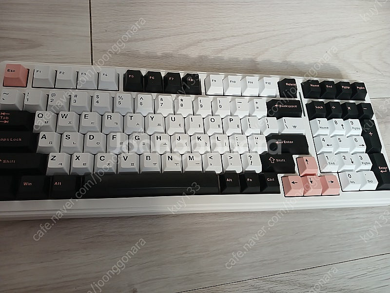 AULA F108 유무선 독거미 한글 기계식 키보드 펀...--0