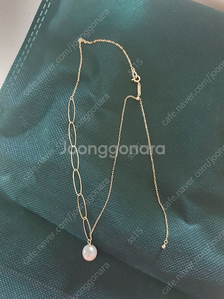 14k 담수진주 목걸이--0