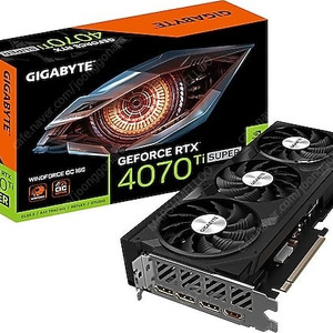 rtx4070ti super 미개봉 새상품