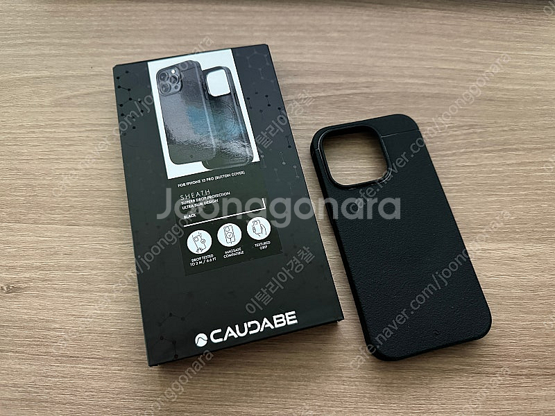 카우다베 아이폰15프로 맥세이프 케이스--1