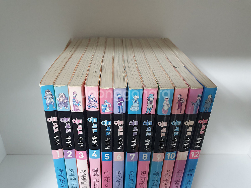 이현세 만화 한국사 바로보기 1-12권 세트+휘스러 통째로 세계사 1-12권 (택포)--4