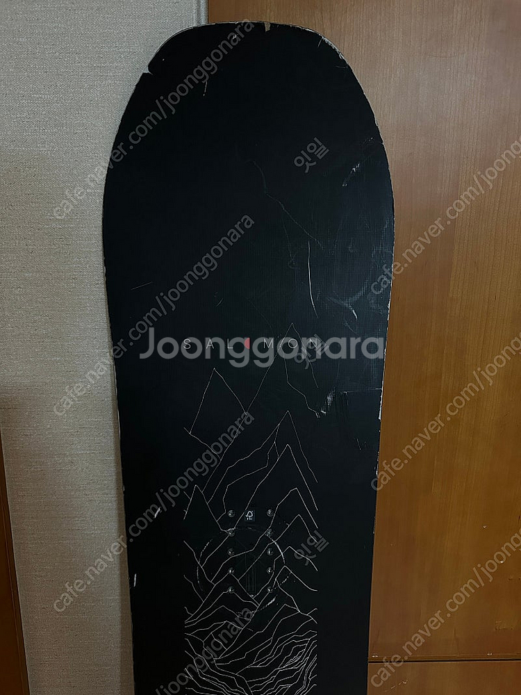 2223살로몬 사이트+라이드a6바인딩 스노우보드 세트--2