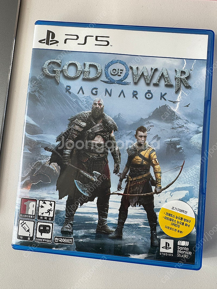 PS5 갓오브워 라그나로크--0